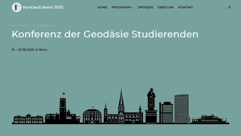 Webseite der KonGeos