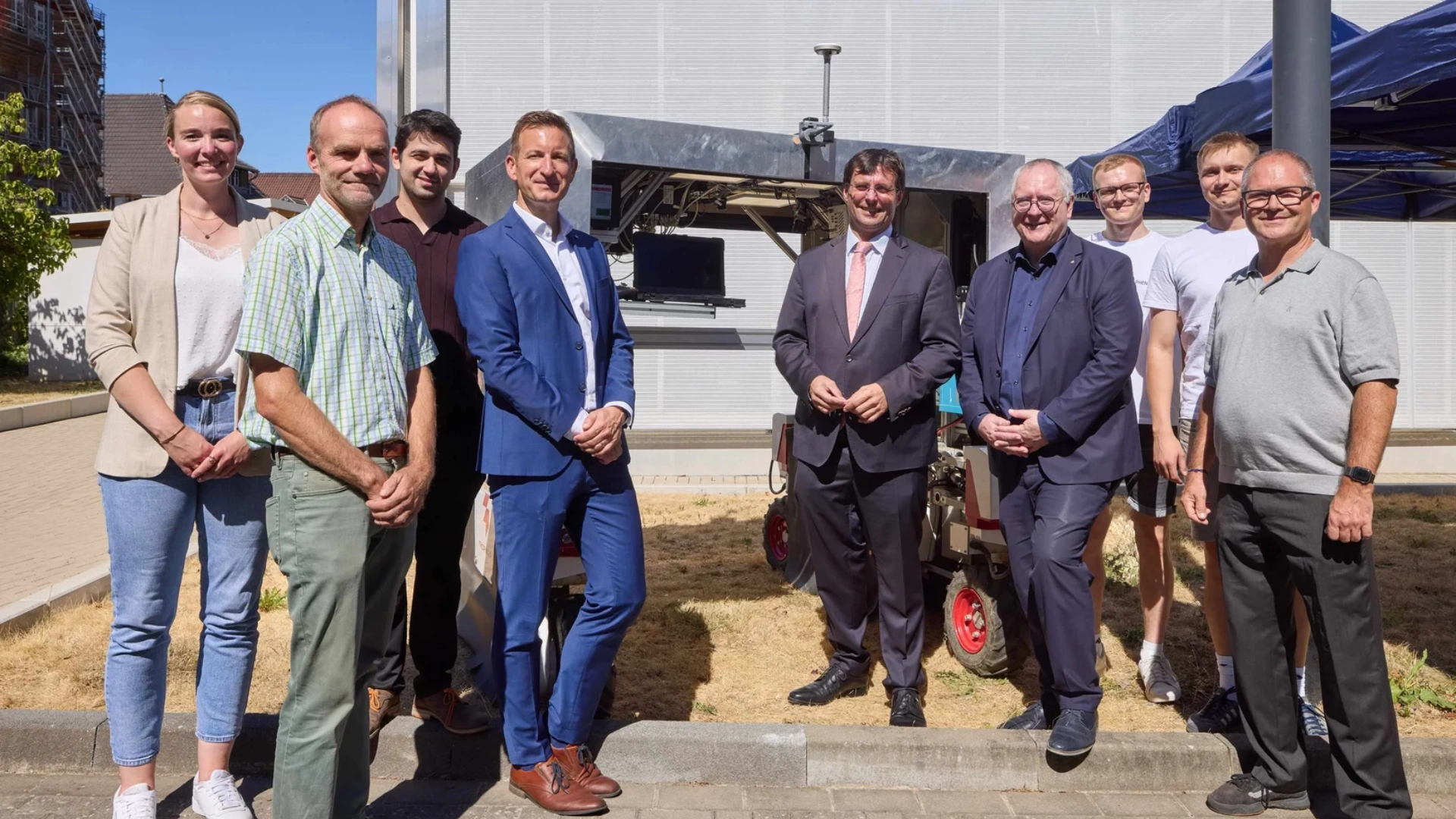 NRW Finance Minister Dr. Marcus Optendrenk paid a visit
